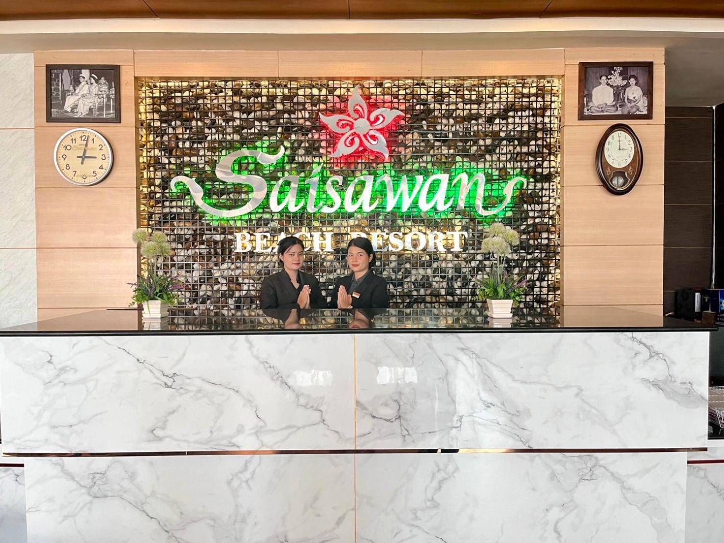 Saisawan Beach Luxury Hotel На Джомтиен Екстериор снимка